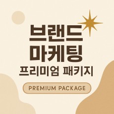 브랜드 종합 마케팅 프리미엄 패키지 (1개월당 900만원)