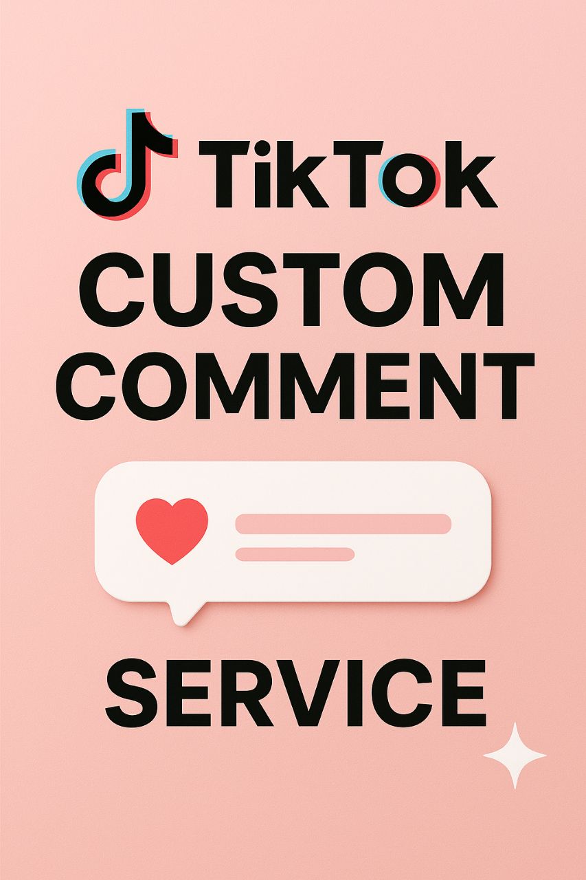 틱톡 커스텀 댓글 서비스